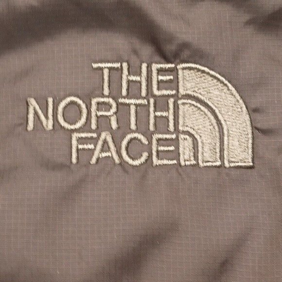 The North Face Reversible Flannel Insulated Shacket L Brown Green Plaid - Picture 7 of 10